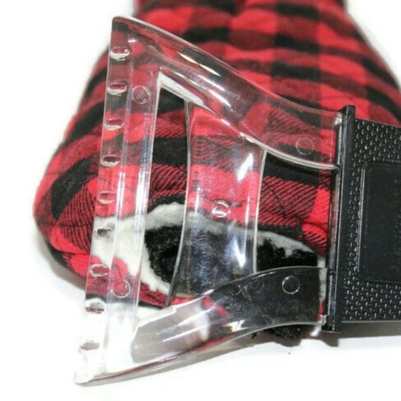 Windshield Winter Ice Scraper Glove Mitt Sherpa - Picture 7 of 8